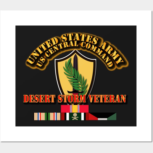 US CENTRAL COMMAND - Desert Storm Veteran Wall Art by twix123844